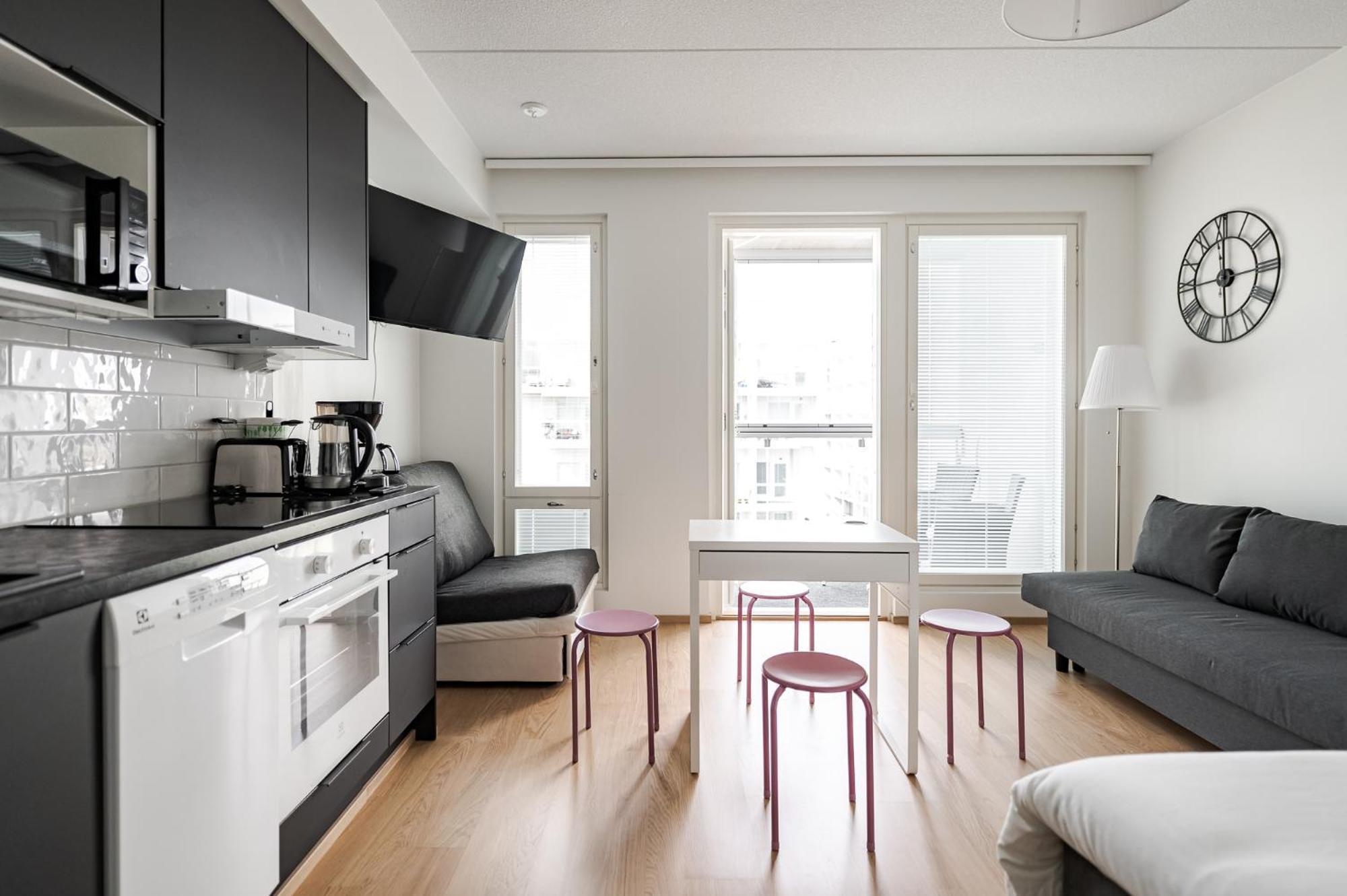 Kaleva City Loft - Ilmainen Wifi ตัมเปเร ภายนอก รูปภาพ